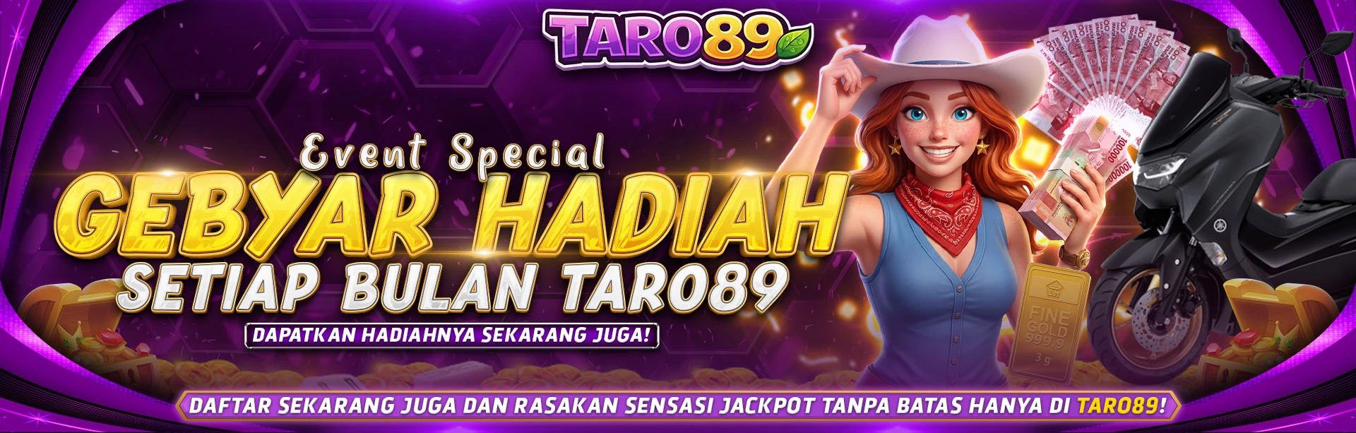 Bonus Bulanan TARO89