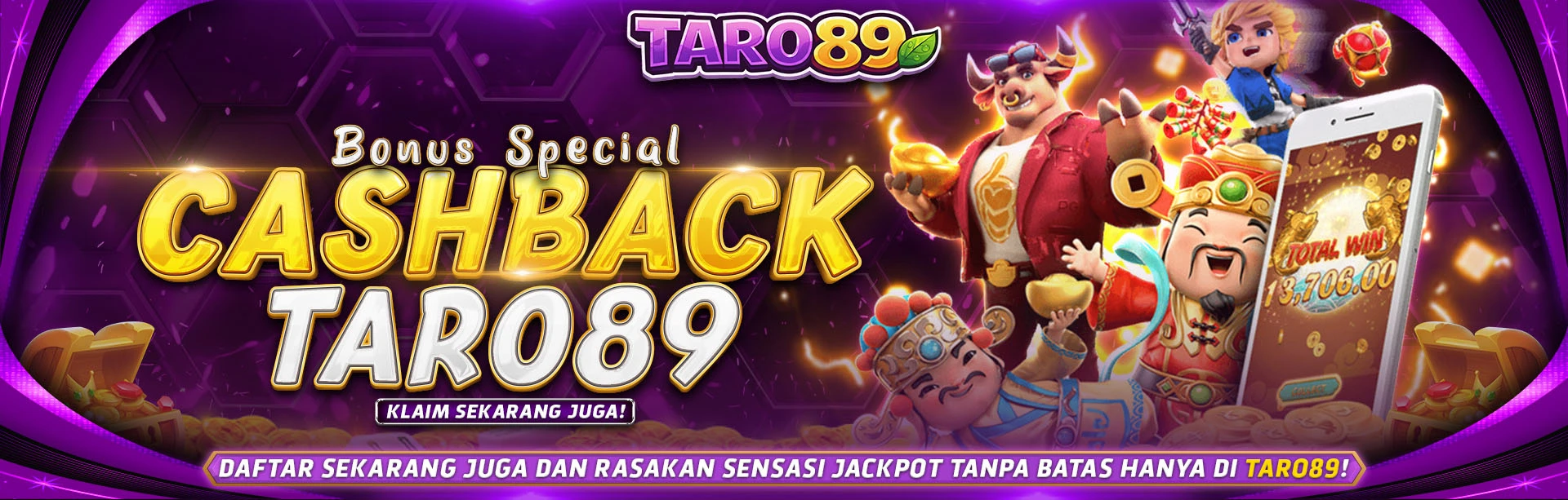 Bonus Cashback TARO89
