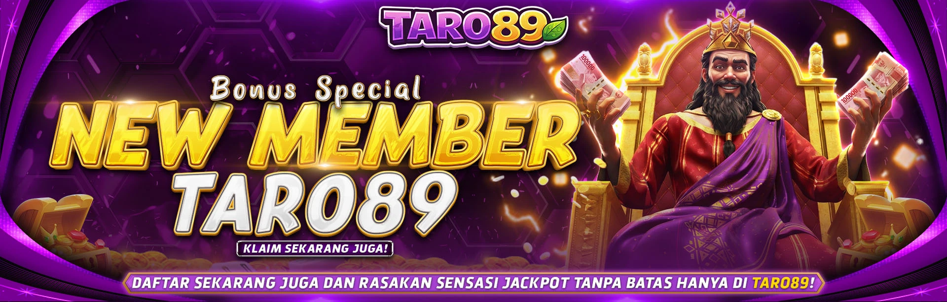 Bonus Pendatang Baru TARO89